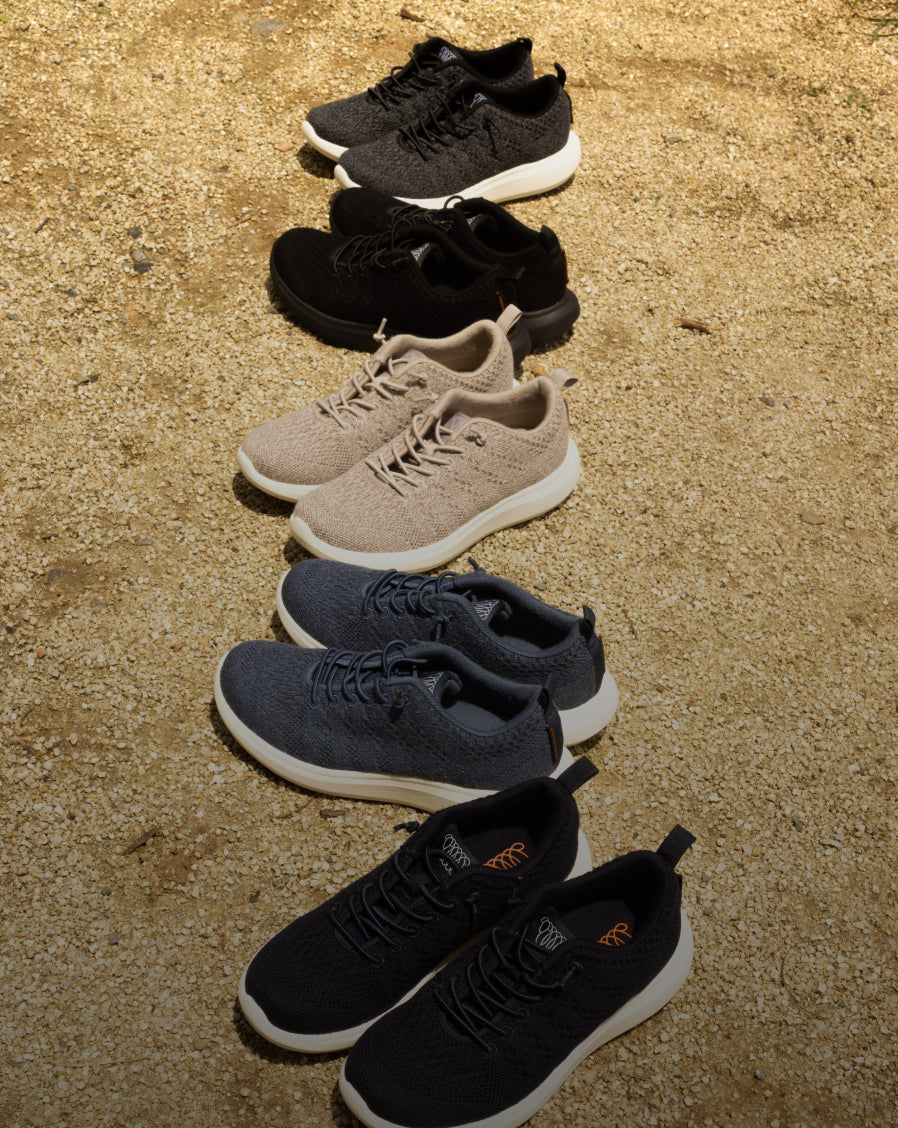 Multiple Pairs Of Coogee Sneakers in Multiple colors.