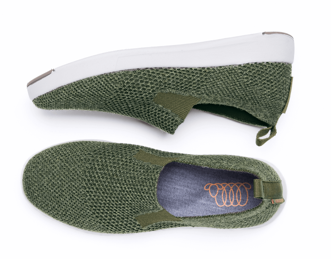 Suffolk Merino Wool Slip On Shoes – Woolloomooloo Shoe display picture 3